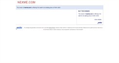 Desktop Screenshot of nexme.com